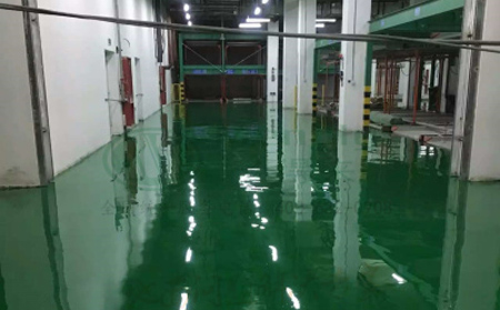 11月精河精河环氧地坪施工高峰来袭，梦得来化工多项目同步推进保交付